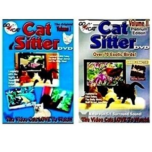 2 DVD’s! ORIGINAL! Cat Sitter -  Vol. 1 & 2 Platinum Edition!